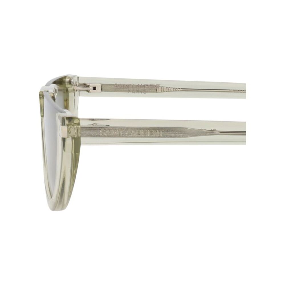 Saint Laurent Cat Eye-Frame Acetate Sunglasses Green Unisex-Adult - Picture 4 of 6